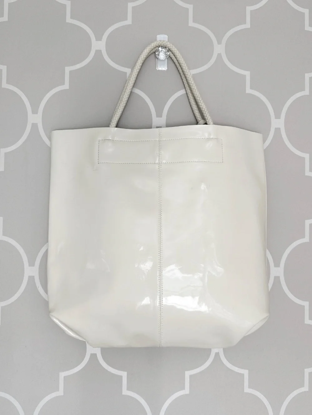 PRADA BAULETTO BR3107 RAME VIT. DAINO PRINT TOTE — NEW/UNUSED — ITALY